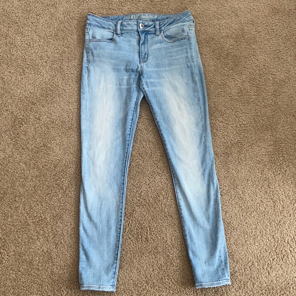 Size 10 American Eagle light wash jeans